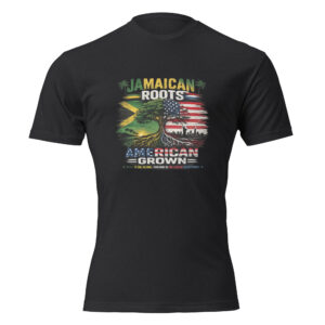 Unisex Fitted T-Shirt - Jamaican Roots
