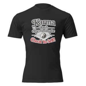 Unisex Fitted T-Shirt - CHECK YO SELF